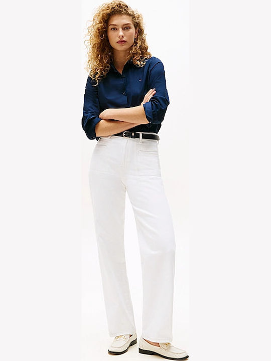 Tommy Hilfiger Γυναικείο Πουκάμισο Navy Blue