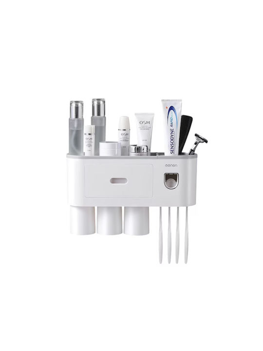 Livit Organizator auto Plastic Albă 4751047760803