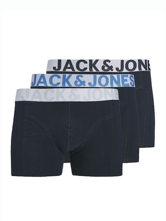 Jack & Jones Men's Boxers Blue 3Pack