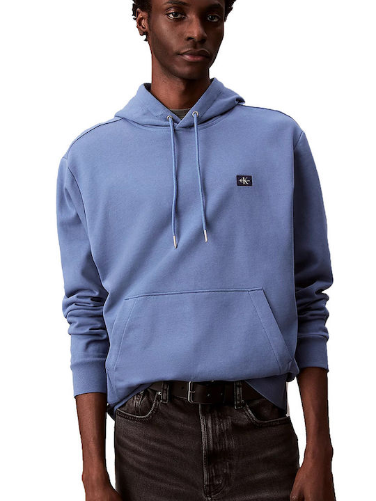 Calvin Klein Sweatshirt with Hood Light Blue