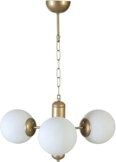 Opviq Bankok Pendant Light Yellow 40x40x70cm