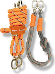 Nimmy Set Crossbody + Handstrap Cool&cute 2.0 Orange Grey N-yjkm-gs-05-a