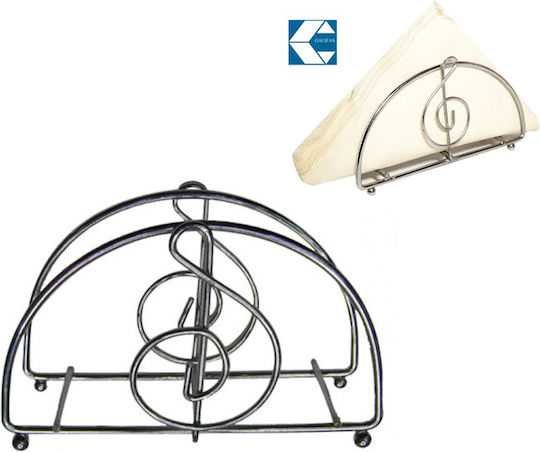 Galifas Serviettenhalter Silber 13x4x9cm GB-109104-13