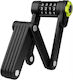Folding Bicycle Lock Steel Mounting Base Code 16x8 Cm Aria Trade