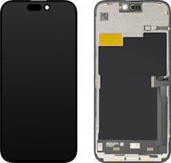 Οθόνη JK για Apple iPhone 15 Pro Max (Μαύρο)