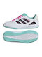Super Sala Competition 3 Kids Indoor Soccer Shoes White