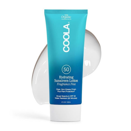 Coola Hydrating Waterproof Body Sunscreen Lotion SPF50 148ml