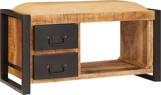Eingangsmöbel mit Bank 80x35x40cm