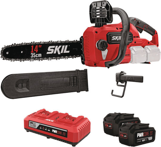 Skil 0540 CA Αλυσοπρίονο Μπαταρίας 2x4Ah 40V 3.1kg με Λάμα 35cm