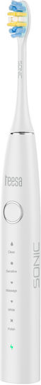 Teesa Electric Toothbrush with Travel Case TSA8087-W White