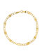 Tasoulis Jewellery Collection Χρυσή Αλυσίδα Χειρός 14Κ
