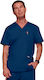 Cherokee Medizinische Bluse Marineblau