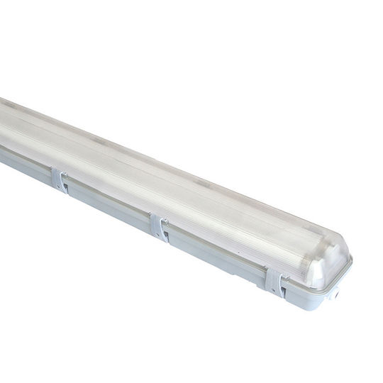 Aca Lighting Batten Outdoor with 1 Slot for LED Lamp T8