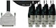 Cordial Cable 6.3mm male - 6.3mm male 1.5m