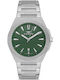 Ferro Herrenuhr Batterie mit Silber Metallarmband