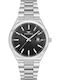 Ferro Men's Watch Battery with Silver Metal Bracelet