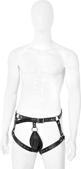 Dream Toys Κλουβί Πέους σε Μαύρο Χρώμα