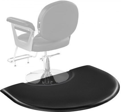 Vevor Salon Mat Hair Stylist 1220 X 930 Mm Semicircle Salon Mat 25mm Thick
