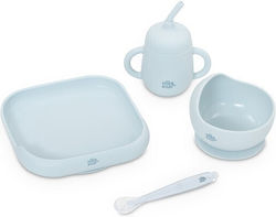 Interbaby Комплект За Хранене От Силикон 4 Части