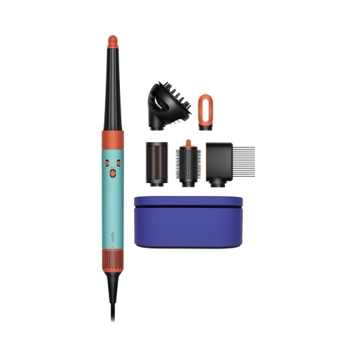 Dyson HS08 Airwrap ID Long Complete Κεραμική Ηλεκτρική Βούρτσα με Αέρα & Περιστρεφόμενη Κεφαλή για Ίσιωμα και Μπούκλες 1300W (HS08 Ceramic Patina Diffuesr)