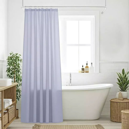 Das Home 0804 Душ завеса Тъканна 240x180см Синьо