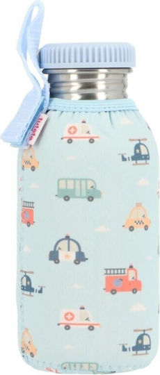 Tutete Stainless Steel Kids Water Bottle Thermos Light Blue 500ml