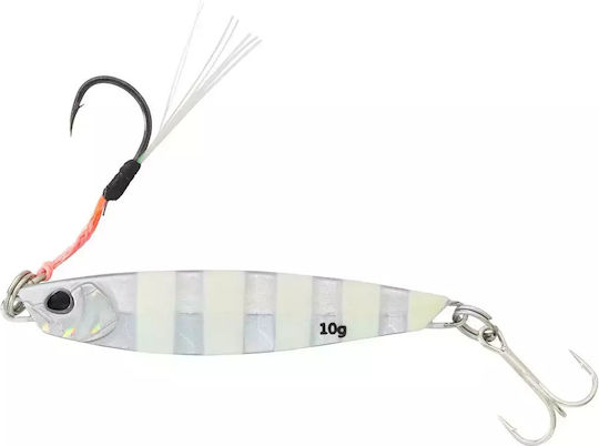 Daiwa Samurai Mini Jig Künstlicher Köder Schieberegler Leuchtend 15gr Zebra Glow