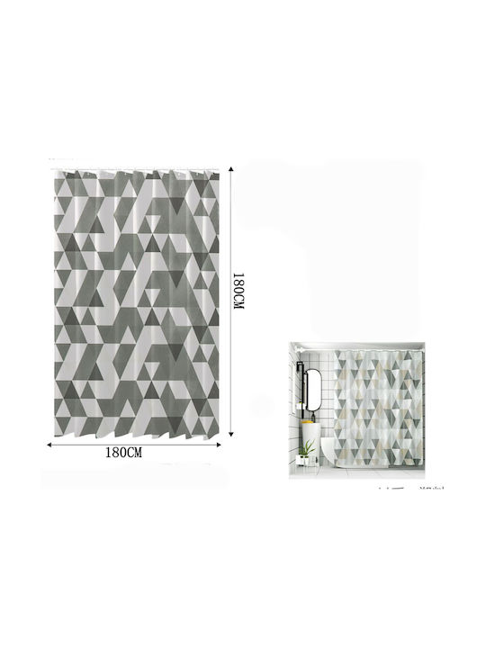 Galifas Shower Curtain 180x180cm Galifas
