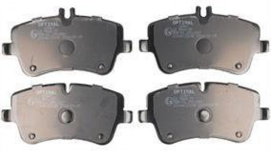 Front Brake Pad Set Car Brake Pads & Rotors Optimal Mercedes C-Class W203 Clk C209 Slk R171 4 Pieces Opt-bp-10467 0986424517
