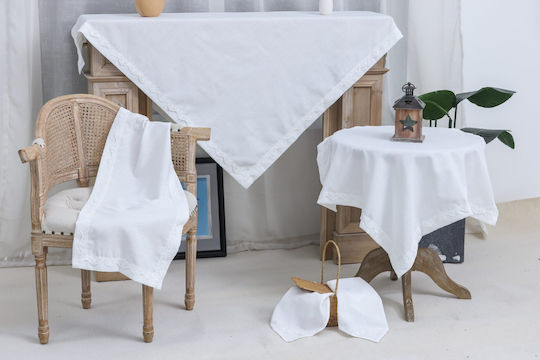 Liolios Home Runner с дантела Слонова кост 40x160бр