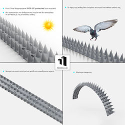 Module Repellent Spikes Birds / Cats / Rodents 58gr 0.45x0.05m