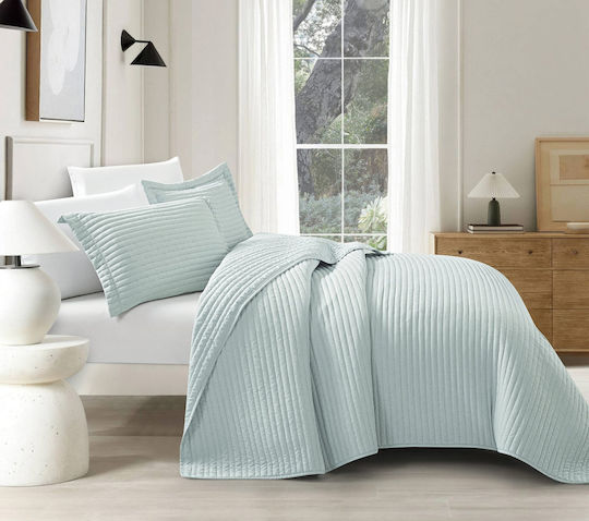 Liolios Home Κουβερλί Ημίδιπλο Aqua 180x240cm