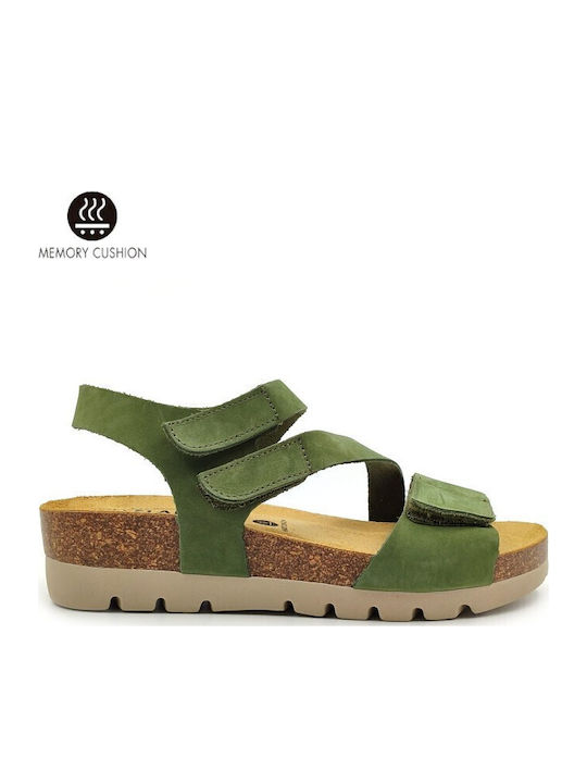 Plakton Leather Women's Flat Sandals Anatomic i...