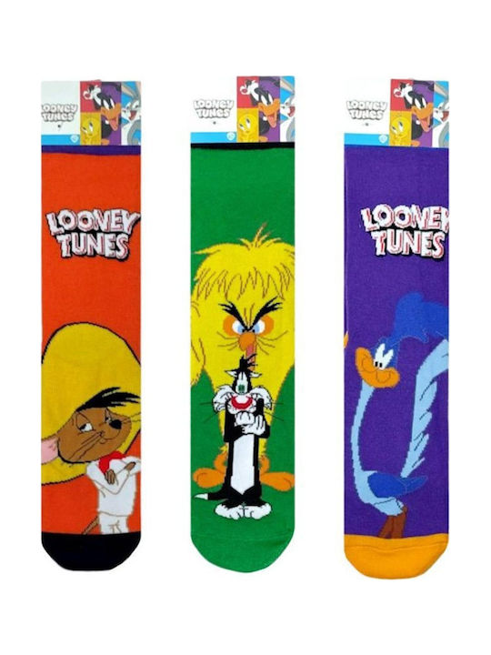 Looney Tunes Bărbați Șosete Multicolored 3Pachet