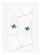 Baumwollsocken Mit Frottee Muster Marijuana Best Bud Rto