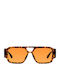 Meller Jahi Unisex Ochelari de soare cu Multicolor Cadru și Portocaliu Polarized Lentilă Jahi-tigris-orange
