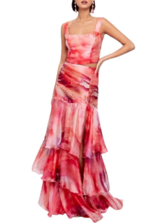 High-waisted Maxi Skirt Embrime
