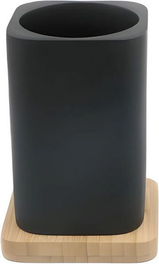 Inter Ceramic Ποτηροθήκη Μαύρη