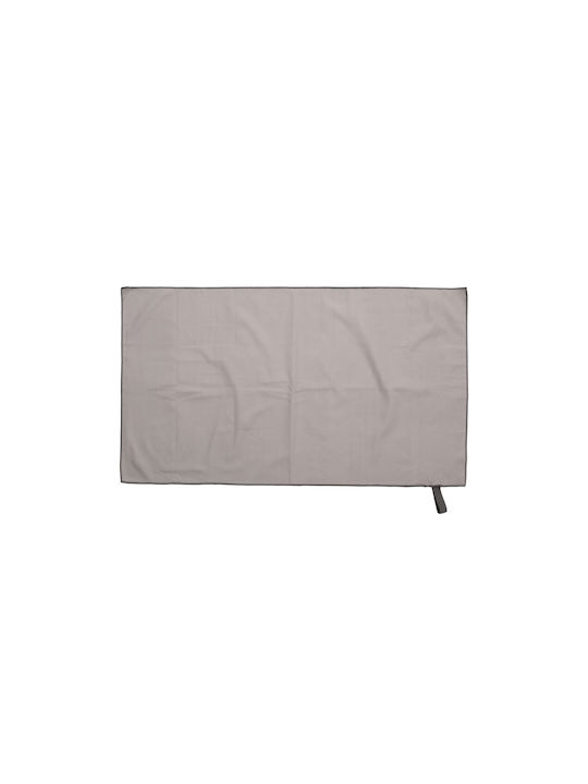 Gym Towel 50x90 Microfiber Viopros 100% Microfiber Gray