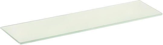 Inter Ceramic An der Wand montiert Badezimmerregal Glas 45x12x0.6cm Transparent