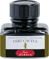 Jacques Herbin Replacement Ink for Fountain Pen Vert Cactus 30ml