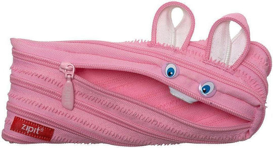 Zipit Animals Reißverschluss Federmäppchen Kaninchen Hellrosa