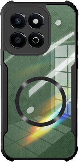 Mad Mask Hybrid Back Cover Silicon Negru (Honor 200 Smart)