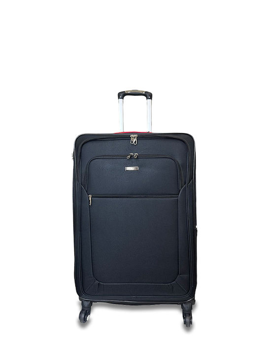 Large Suitcase Nylon Skiathos Black