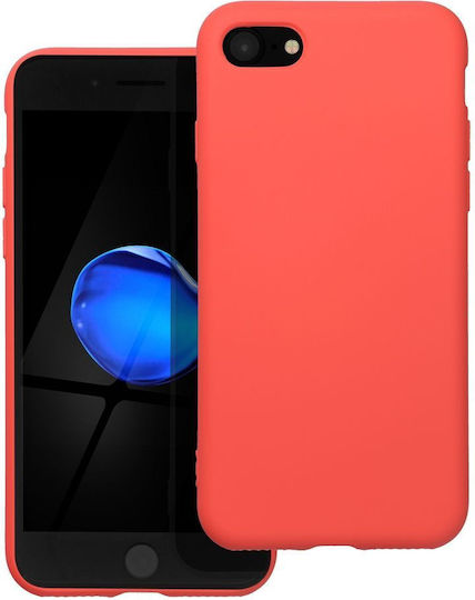 Forcell Back Cover Σιλικόνης Πορτοκαλί (iPhone 8/7)