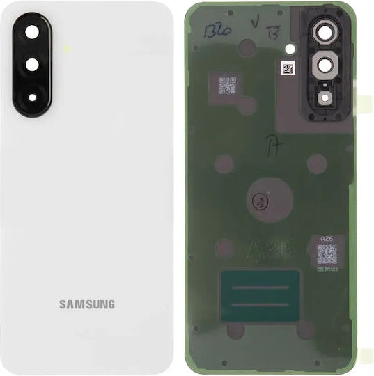 Γνήσιο Πίσω Καπάκι Μπαταρίας Samsung Galaxy A26 5g Gh82-37020b Λευκό