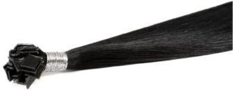 Hair Duty Extension Κερατίνης με Φυσική Τρίχα Ρεμί σε Μαύρο Χρώμα 58cm 10τμχ