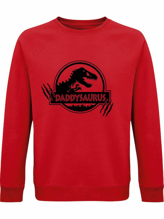 Sweatshirt Unisex Organic " Daddysaurus Daddy F...