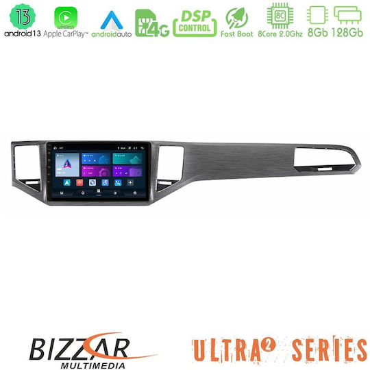 Bizzar Ηχοσύστημα Αυτοκινήτου για Volkswagen Sportsvan / Golf Sportsvan 2014-2020 (Bluetooth/USB/WiFi/GPS/Apple-Carplay/Android-Auto) με Οθόνη Αφής 9"