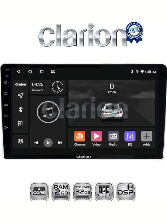 Clarion Автомобилна Аудио Система (Блутут/USB/WiFi/GPS/Apple-Carplay/Android-Auto)